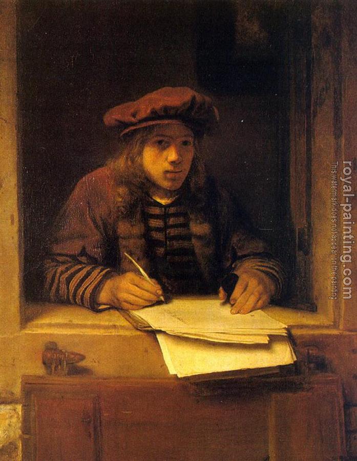Samuel Van Hoogstraten : Self Portrait
